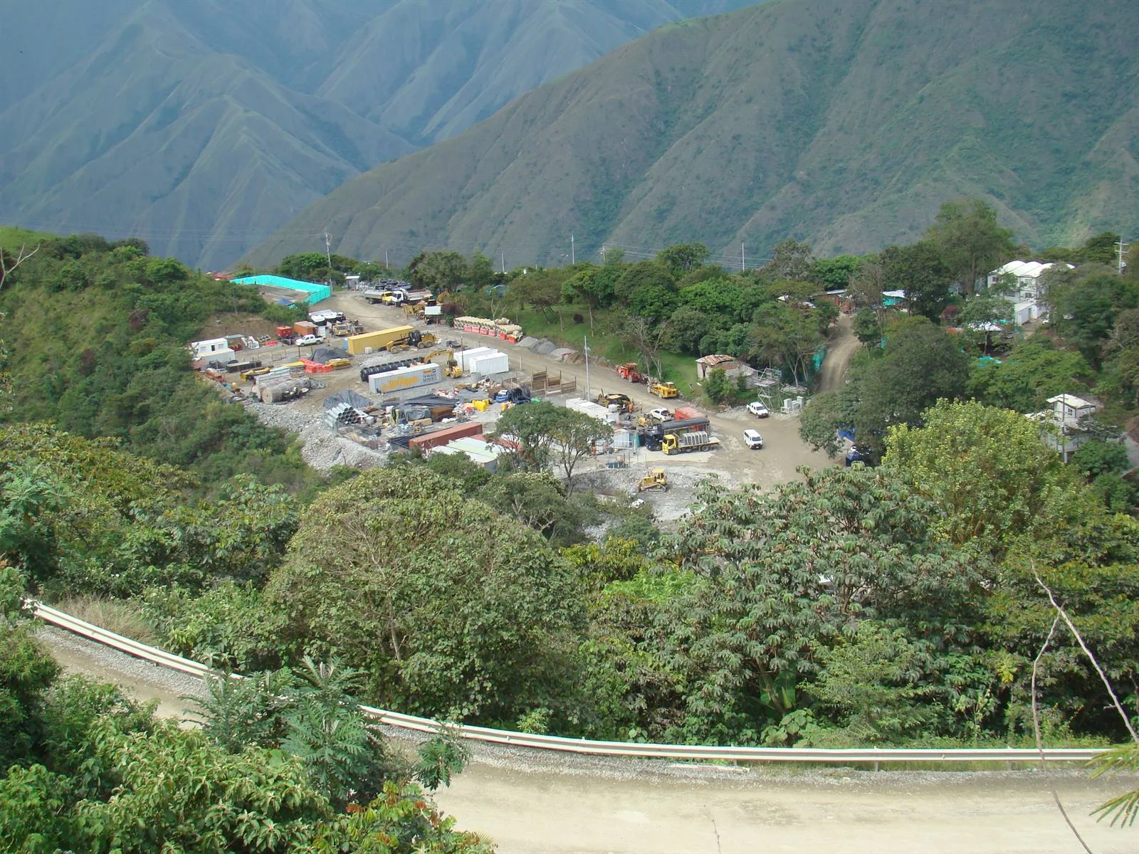 Paisaje de un área de estudio ambiental